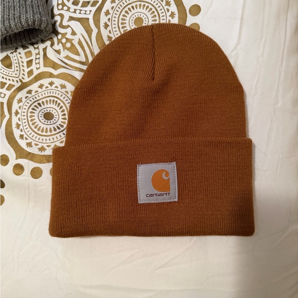 Carhartt Accessories - Carhartt Tan Knit Beanie